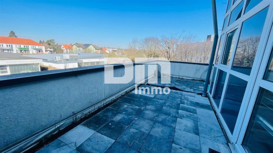 (R)eserviert!Traumhafte Maisonette-Wohnung im Penthouse-Stil mit Terrasse und Balkon - Dachterrasse Eingangsbereich abschließbar